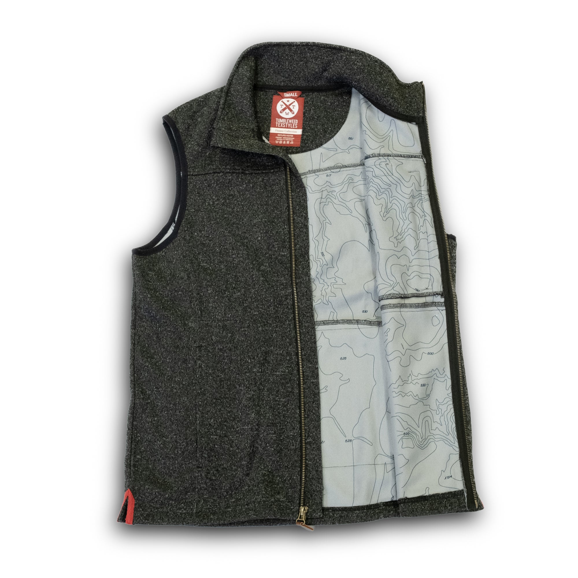 Men's Guadalupe Fleece Vest (Black)