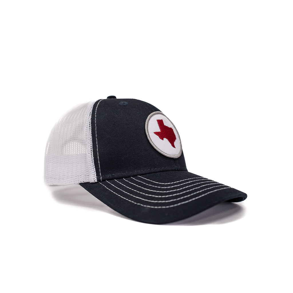 Texas Circle Patch Trucker Hat